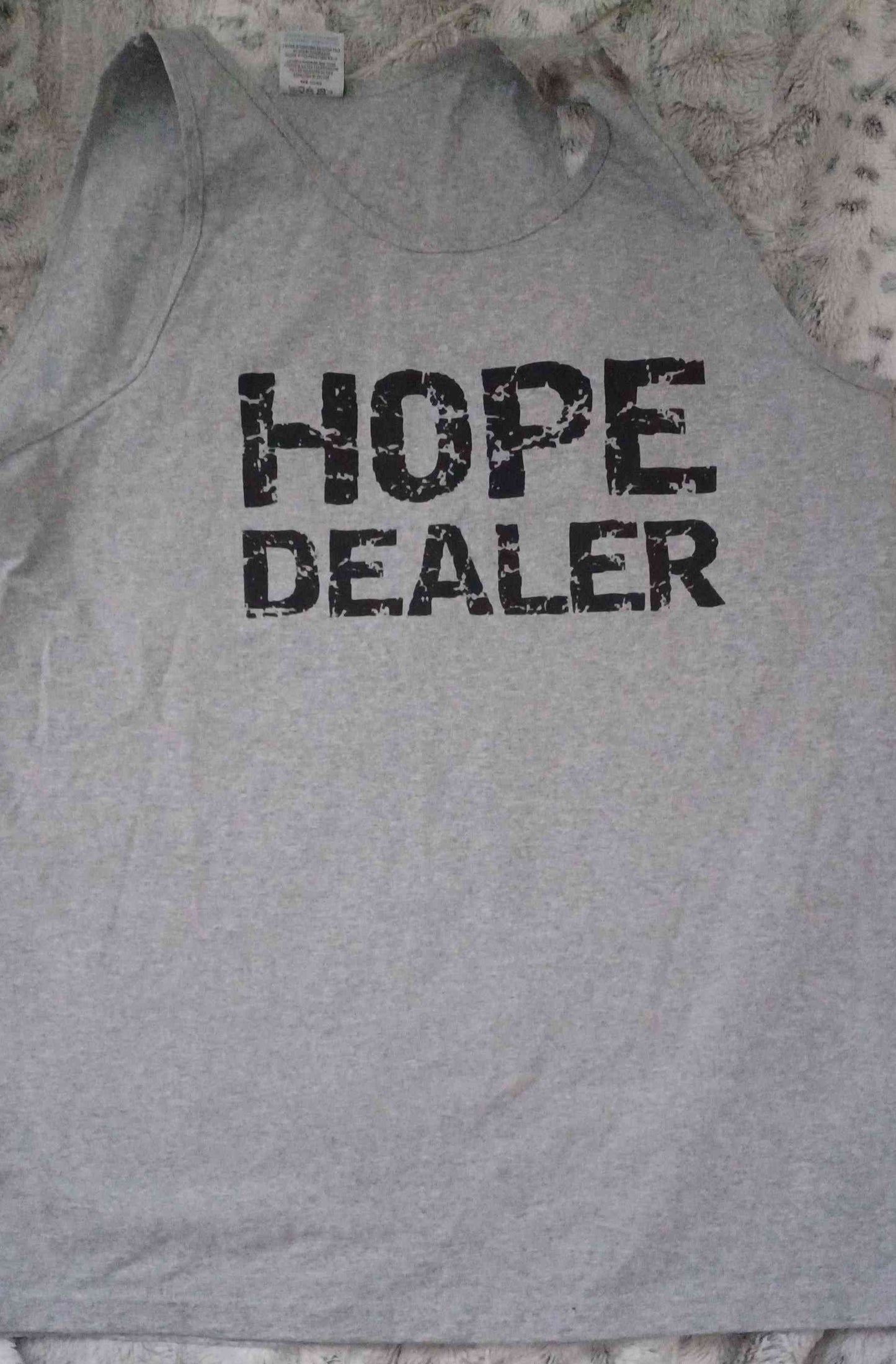 Hope Dealer Tank Light Grey w/black