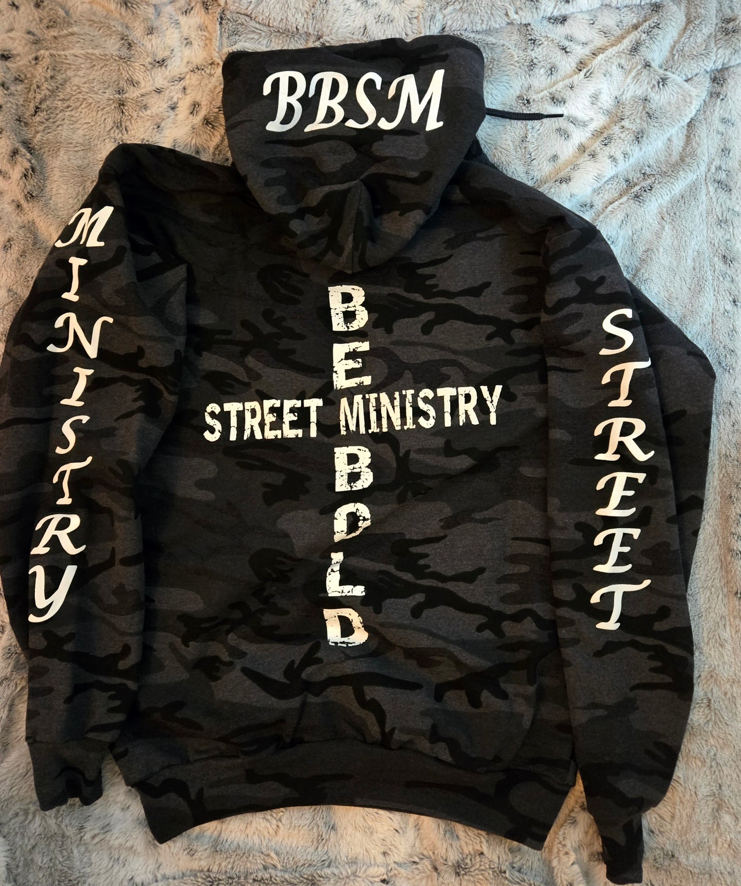 Hope Dealer Hoodie Black Camouflage