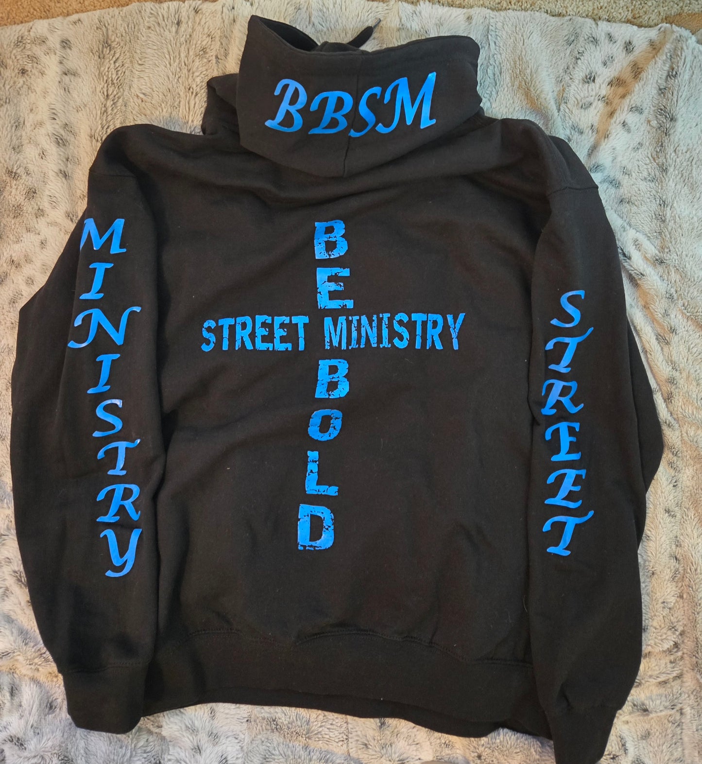 Hope Dealer hoodie Black w/blue