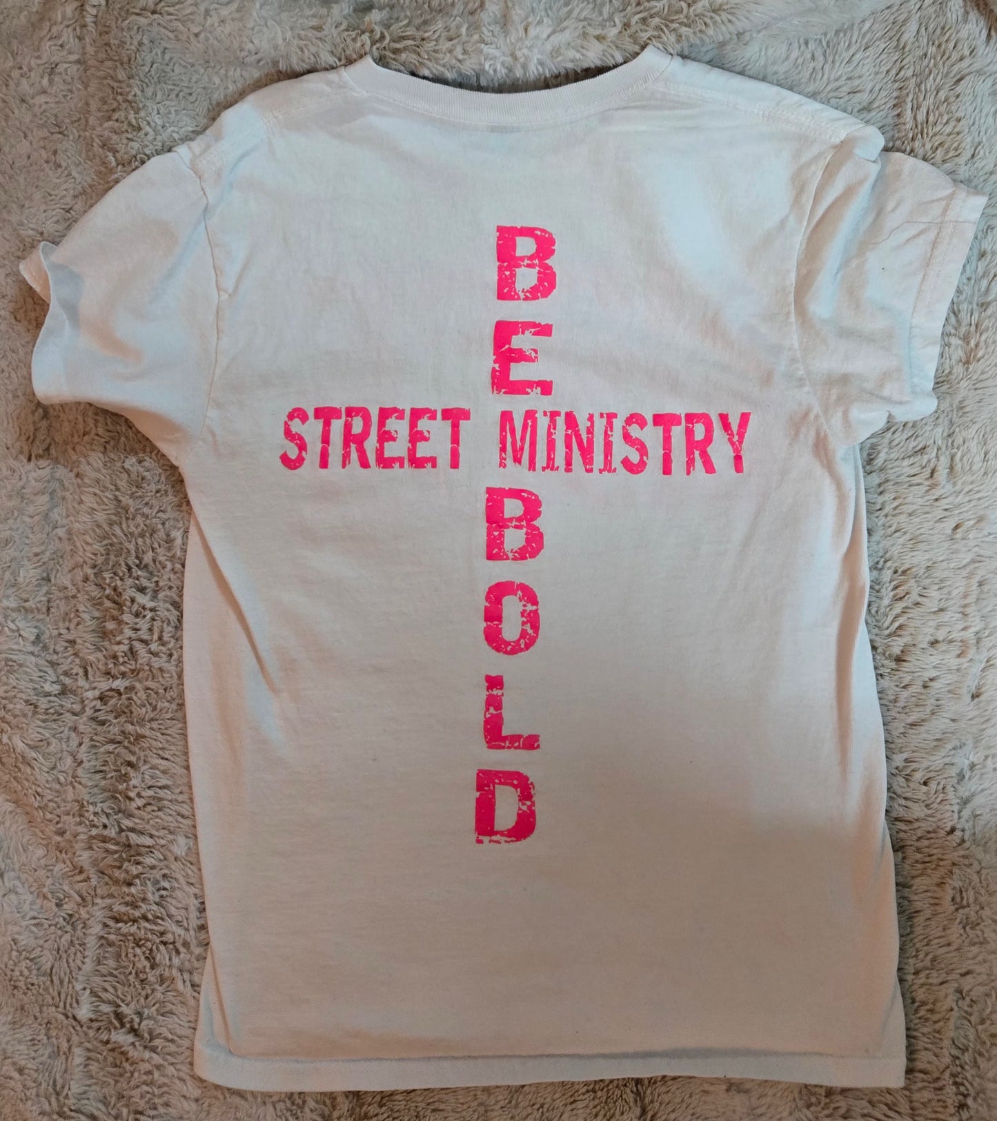 Hope Dealer Ladies T-Shirt White w/pink