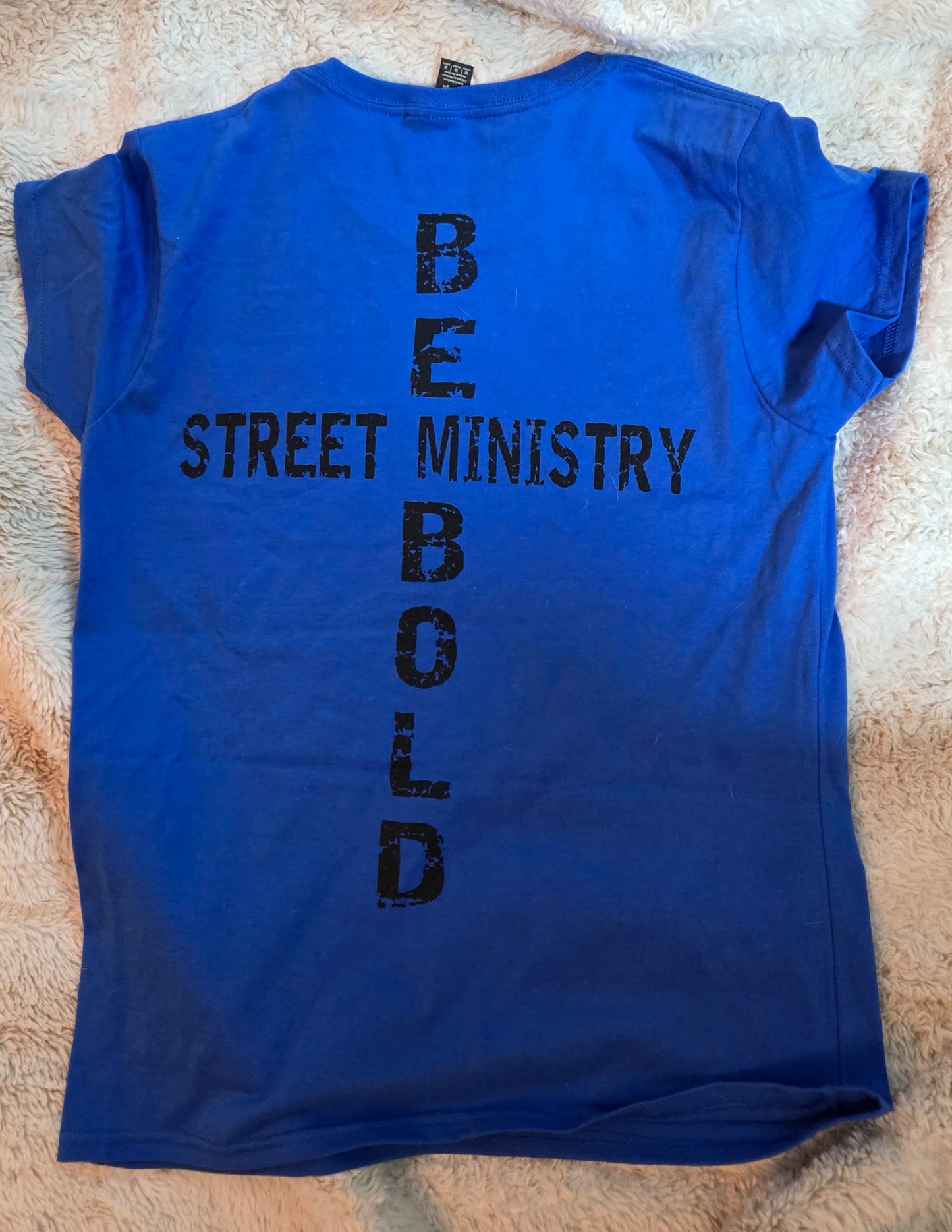 Hope Dealer Ladies T-Shirt Royal Blue w/black