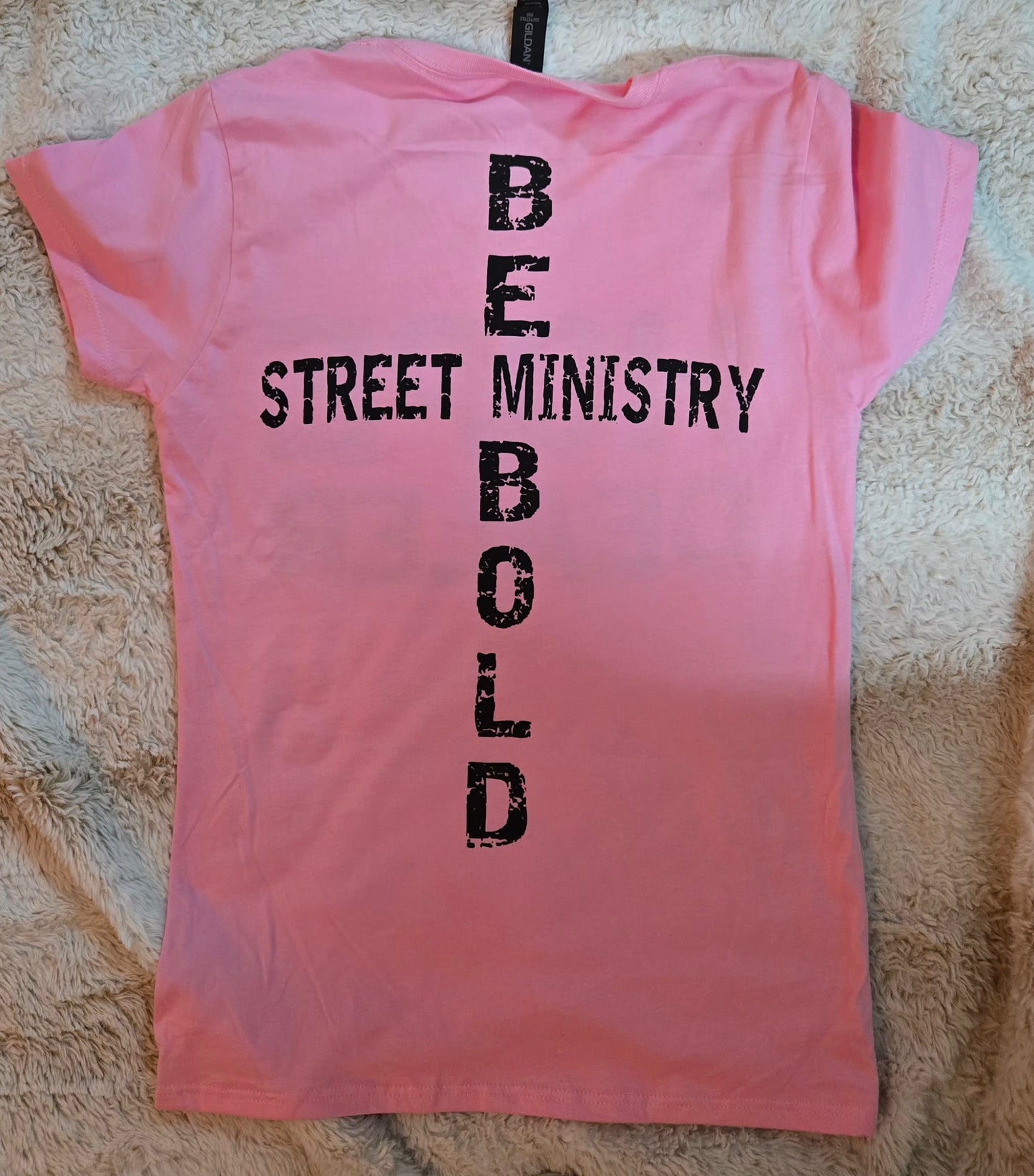 Hope Dealer Ladies T-Shirt Pink w/black