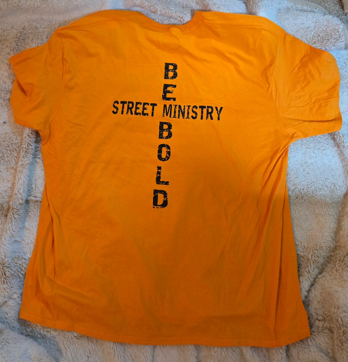 Hope Dealer T-Shirt Orange w/black