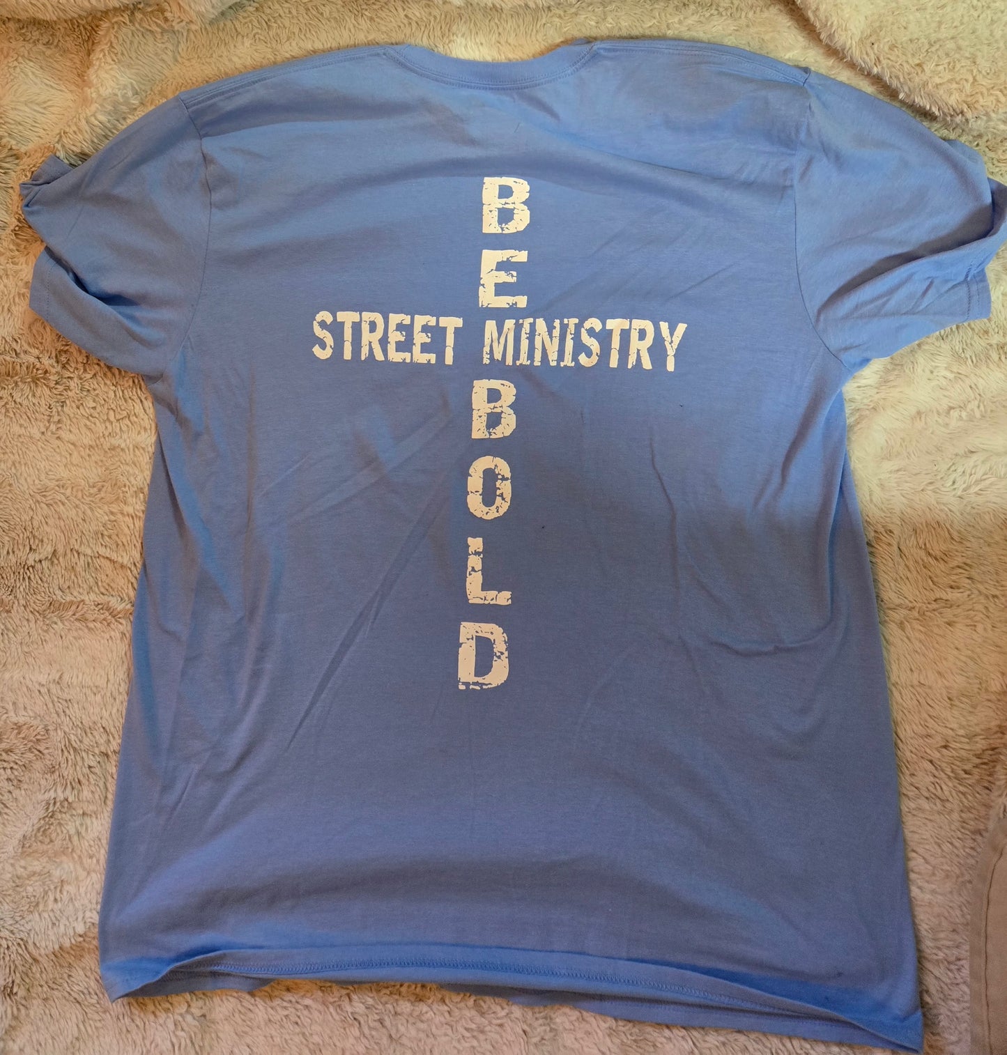 Hope Dealer T-Shirt Light Blue w/white