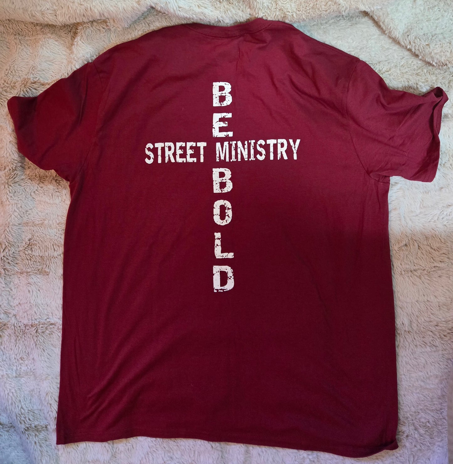 Hope Dealer T-Shirt Maroon w/white