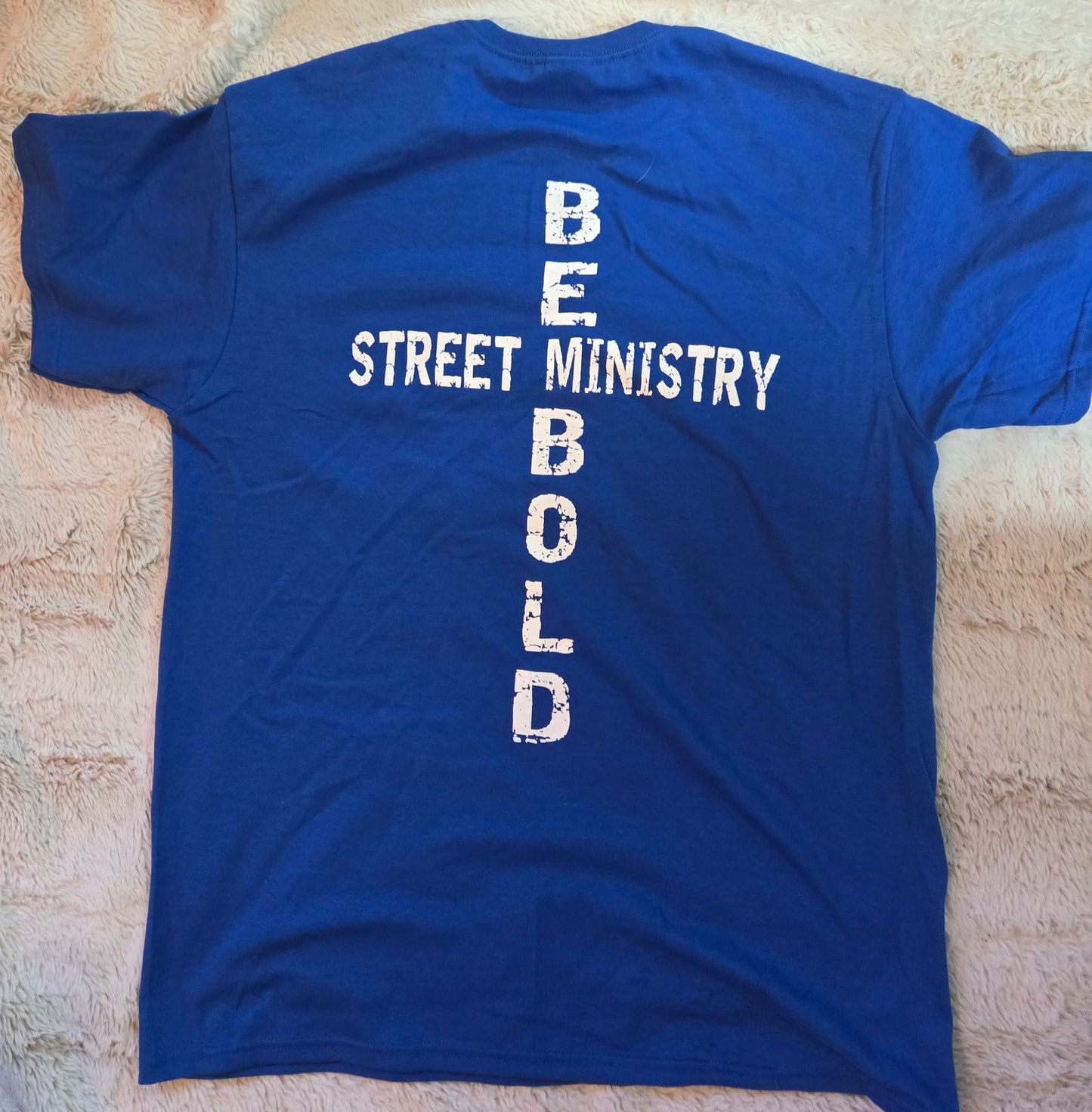 Hope Dealer T-Shirt Royal Blue w/white