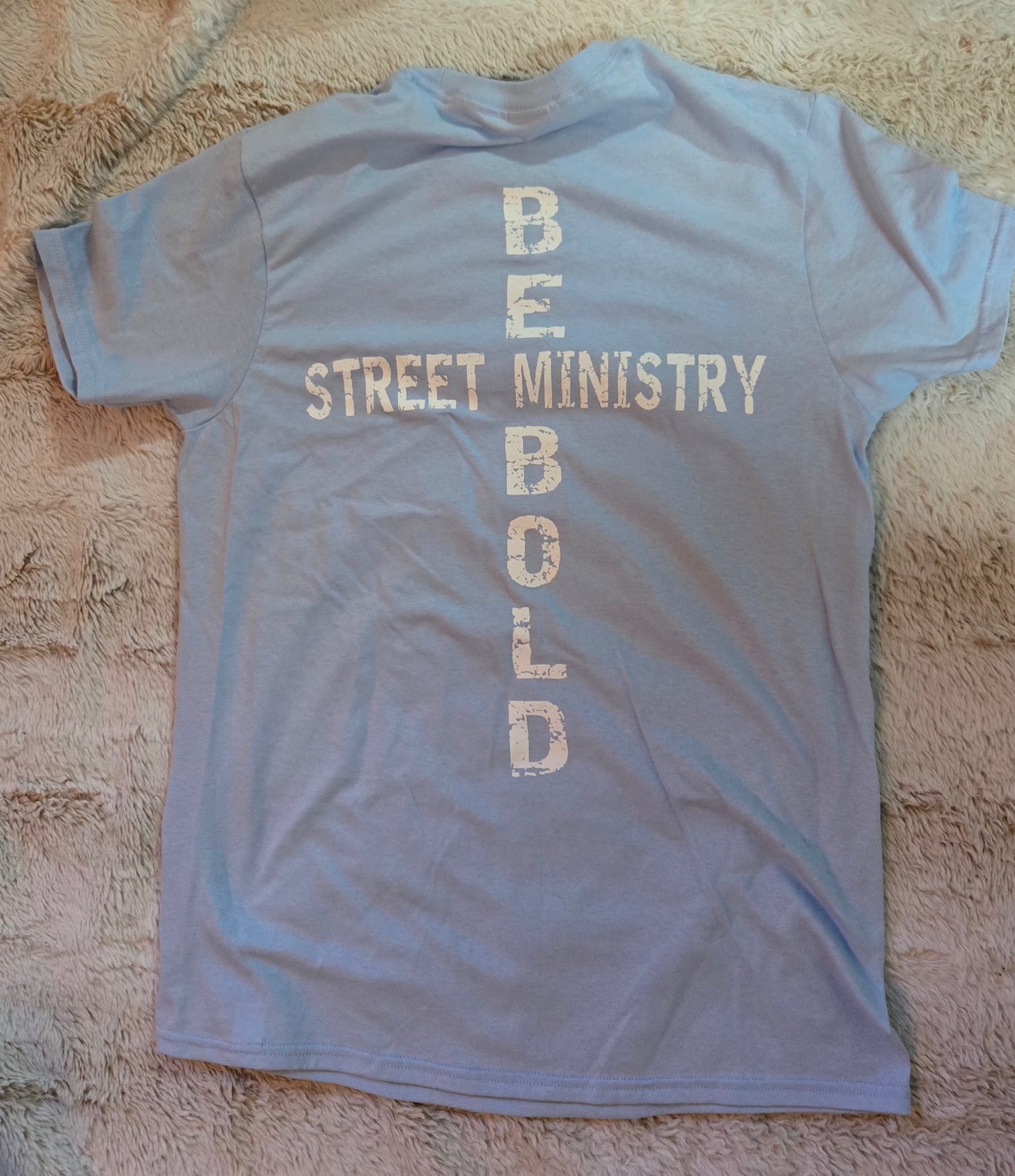 Hope Dealer T-Shirt Sky Blue w/white