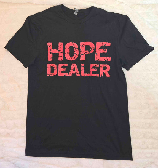 Hope Dealer T-shirt Black w/red