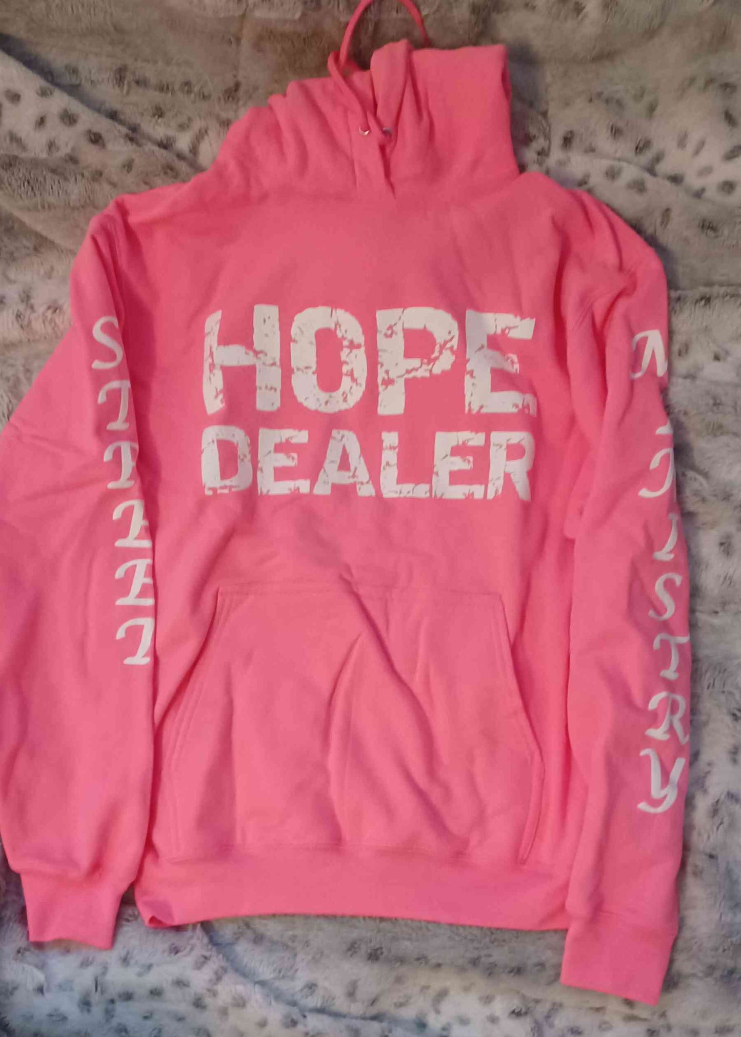 Hope Dealer Hoodie Neon Pink