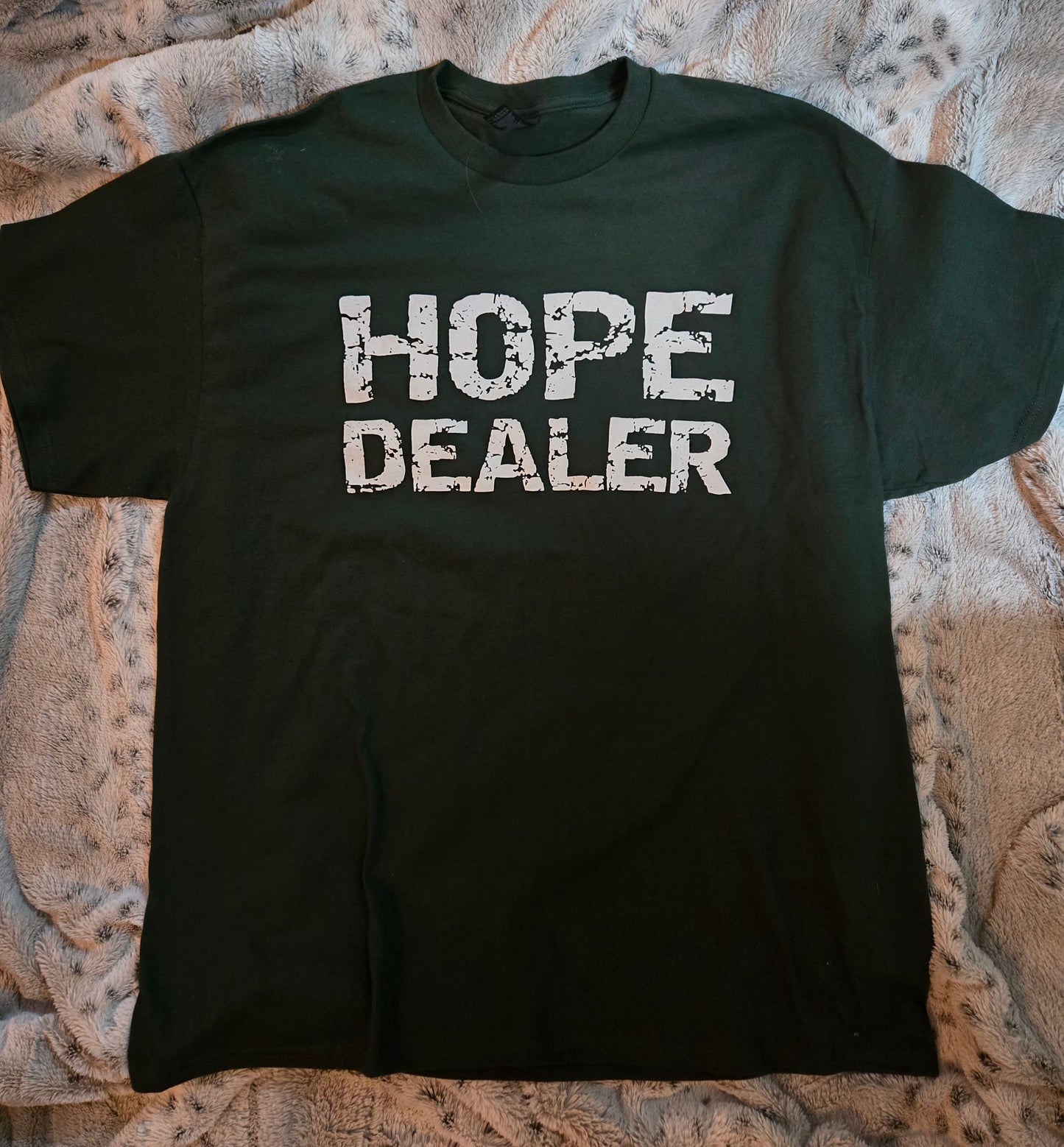 Hope Dealer T-shirt Hunter Green