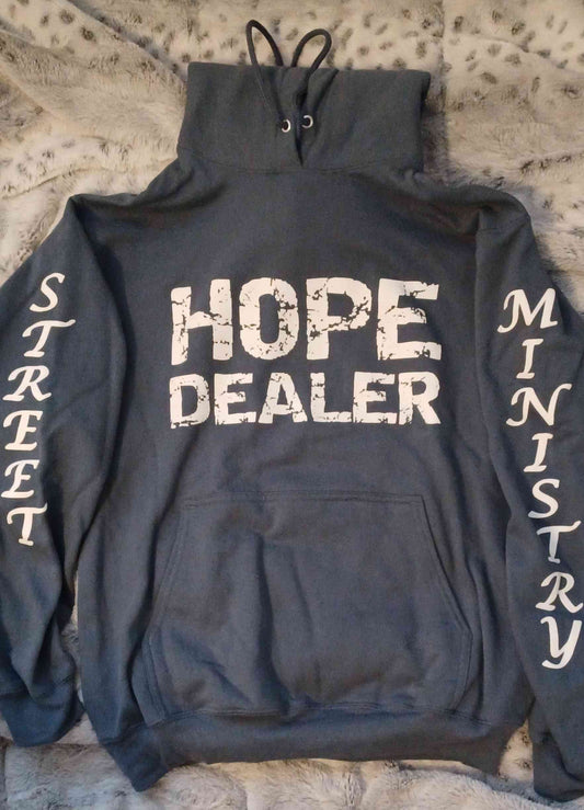 Hope Dealer Hoodie Steel Blue