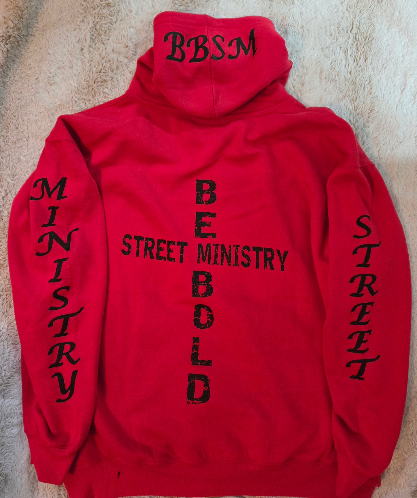 Hope Dealer Hoodie Red w/black