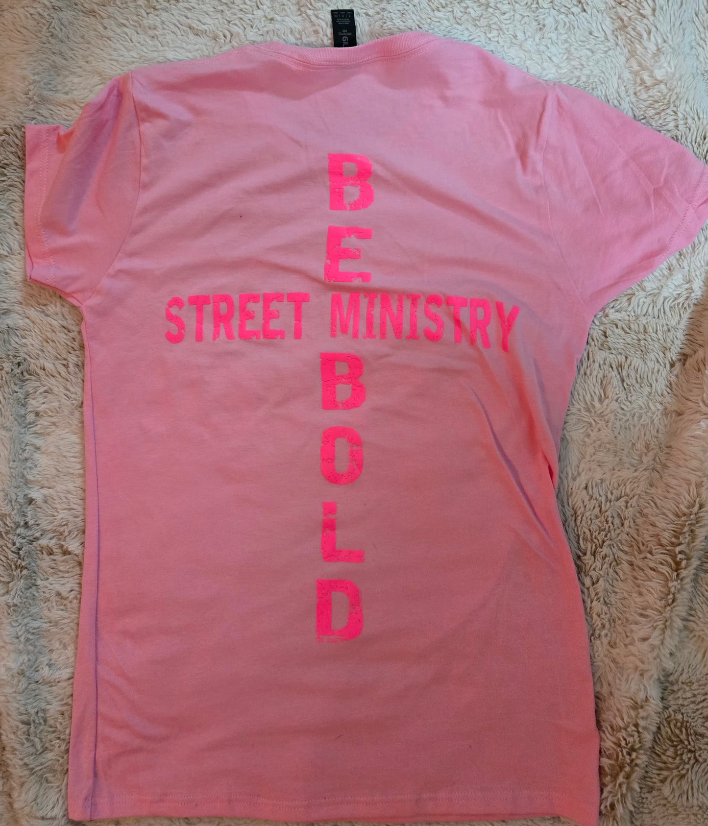 Hope Dealer Ladies T-Shirt Pink w/pink