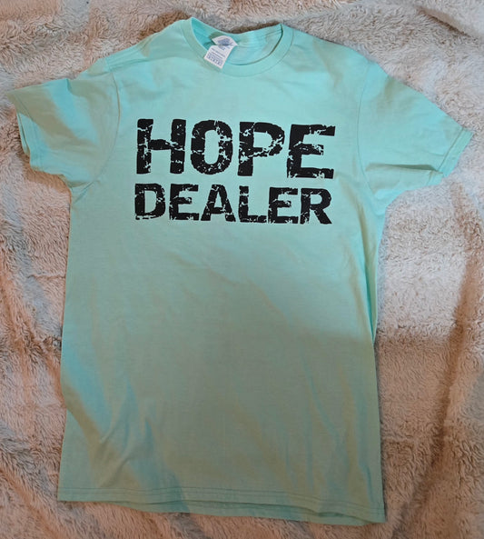Hope Dealer T-Shirt Mint w/black